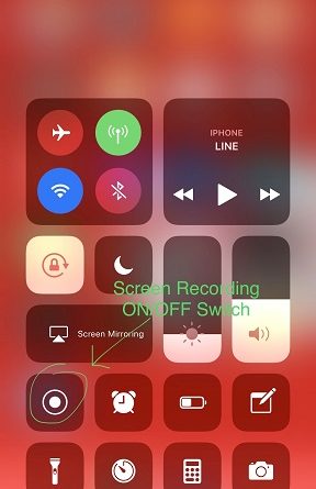 iOS 11 screen recording jilaxzone.com Screen Recording ON OFF Switch