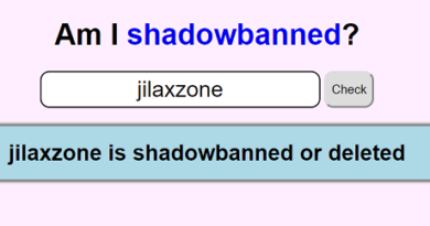 Check Reddit Shadowban jilaxzone.com