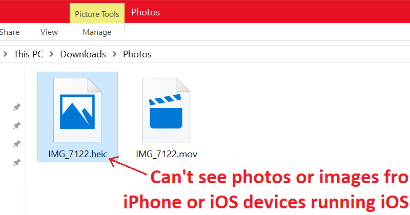 unable to see iphone heic image on windows jilaxzone.com